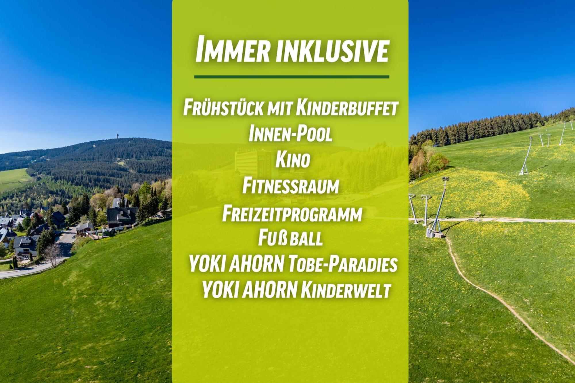 Ahorn Hotel Am Fichtelberg Oberwiesenthal Exteriör bild